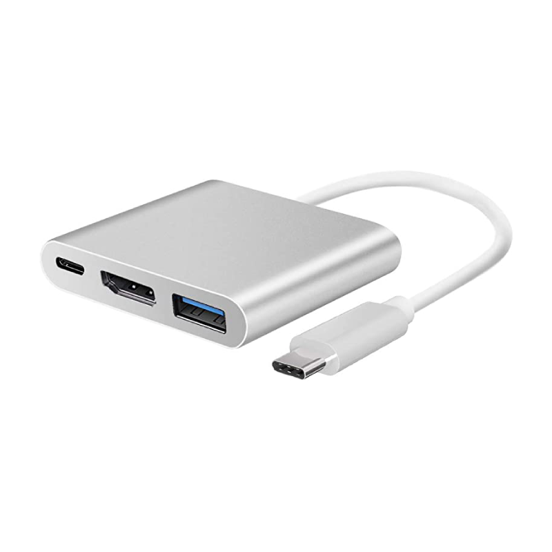 ADAPTATEUR TYPE-C 3.1 TO 4 USB3.0 BOITE - Image 1